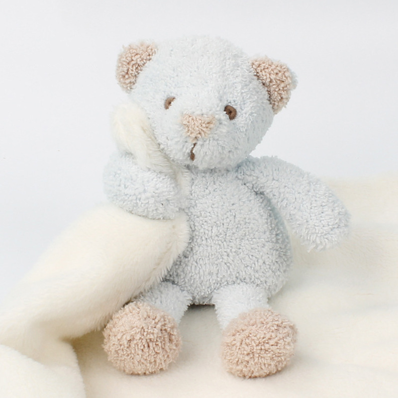 Home Security Movie - Boneka Beruang Teddy Biru Muda Lucu,