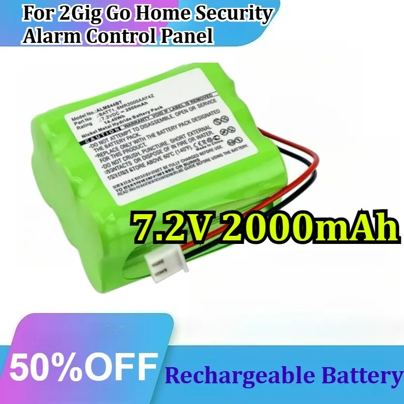 Home Security Battery Replacement - untuk Penggantian Baterai Isi Ulang Panel