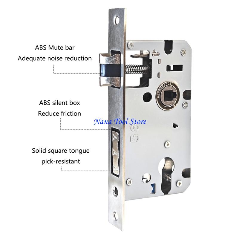Home Security Installation - 31GJ Set Kunci Gagang Pintu Campuran