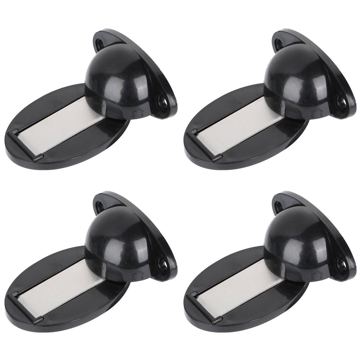 Home Security Options - 4Pcs Penahan Pintu Magnetik Bahan ABS