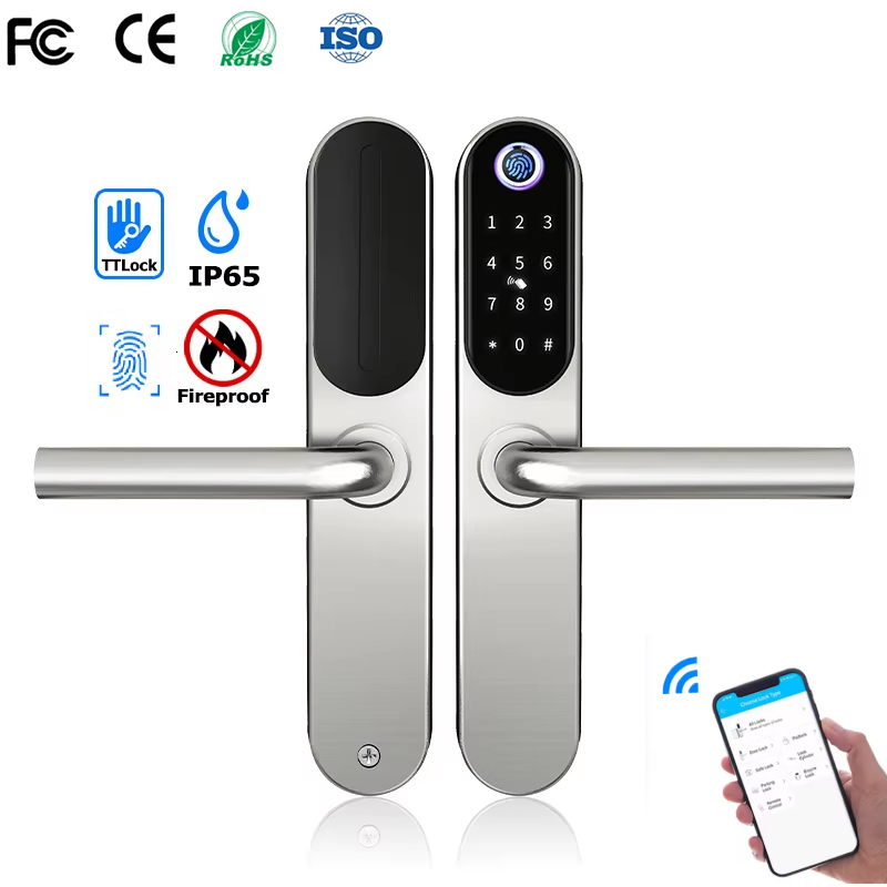 Home Security Ideas - Kunci Pintar Digital Baja Tahan Karat