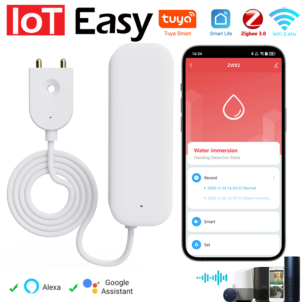 Home Security Business - Tuya WiFi ZigBee Sensor Air Alarm