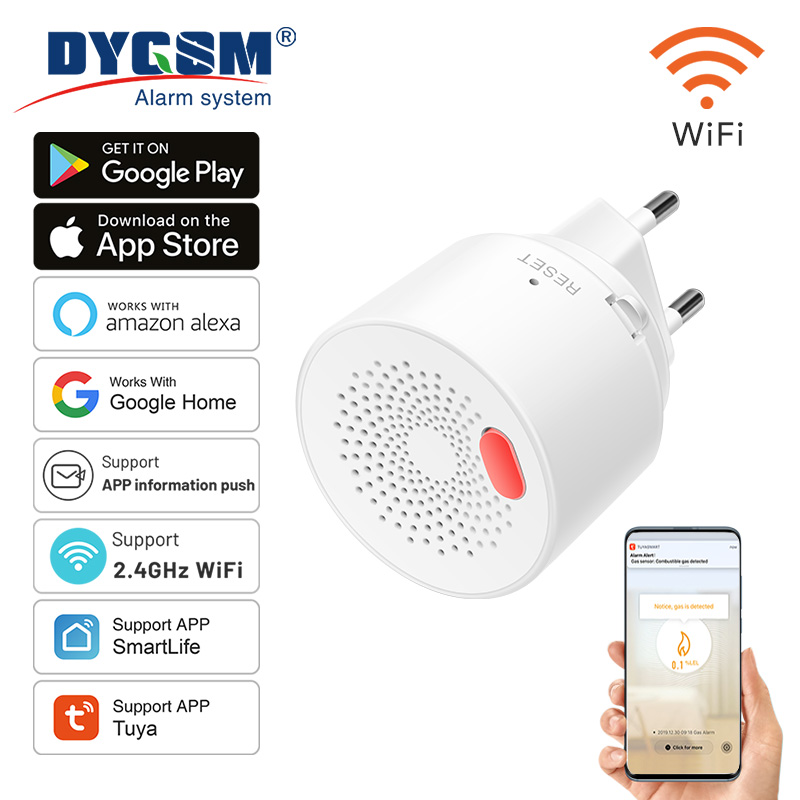 Home Security Business - Tuya Sensor Gas alami Wifi rumah
