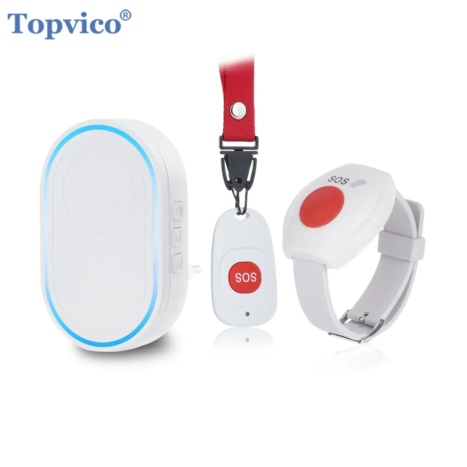 Topvico Wireless Caregiver Pag - Home Security Upgrades ulasan dan harga