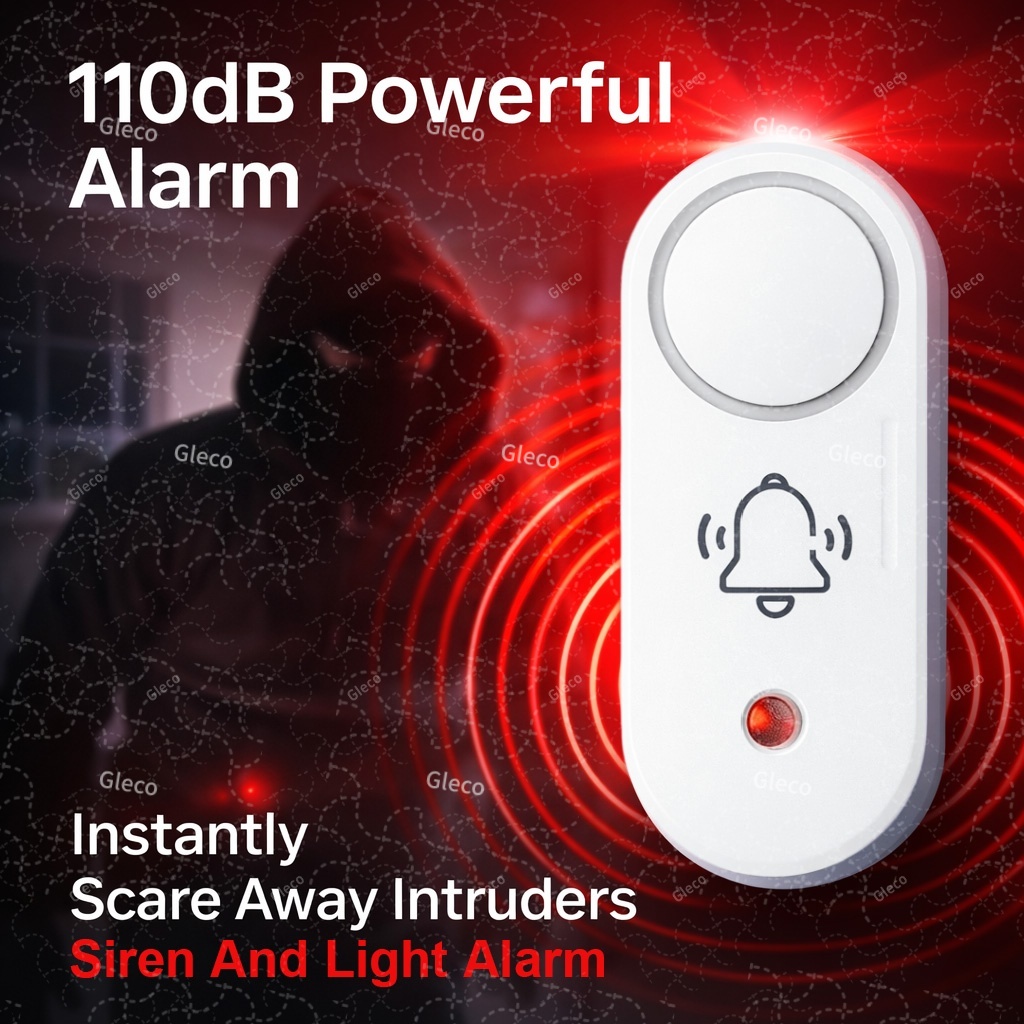 Alarm Sirene Zigbee dengan Det - Home Security Options ulasan dan harga