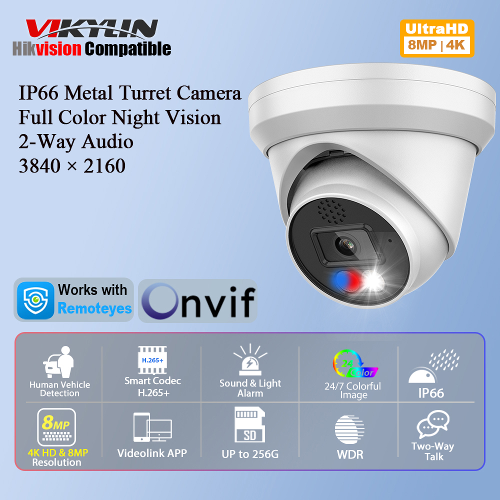 Vikylin Kamera IP Penuh Warna  - Home Security Options ulasan dan harga