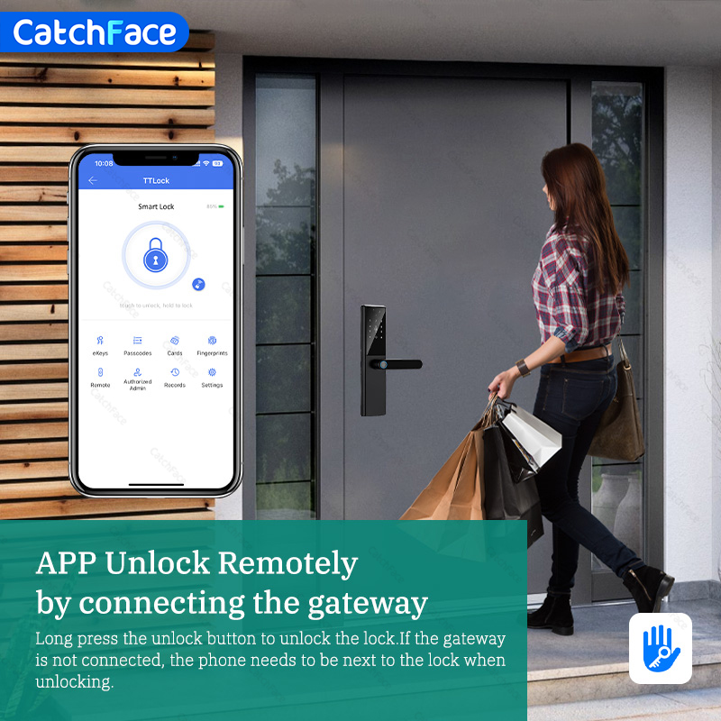 Kunci pintu sidik jari Bluetoo - Home Security Ideas ulasan dan harga