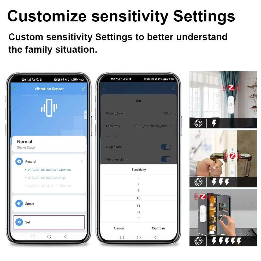 Aplikasi Sensor Getaran ZigBee - Home Security Business ulasan dan harga
