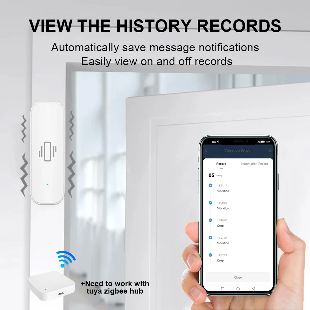 Aplikasi Sensor Getaran ZigBee - Home Security Business ulasan dan harga