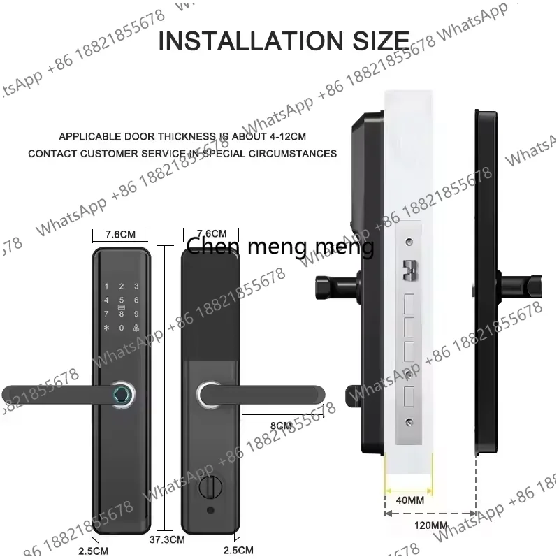 Kunci Pintu Pintar dengan Sidi - Home Security Battery Replacement ulasan dan harga