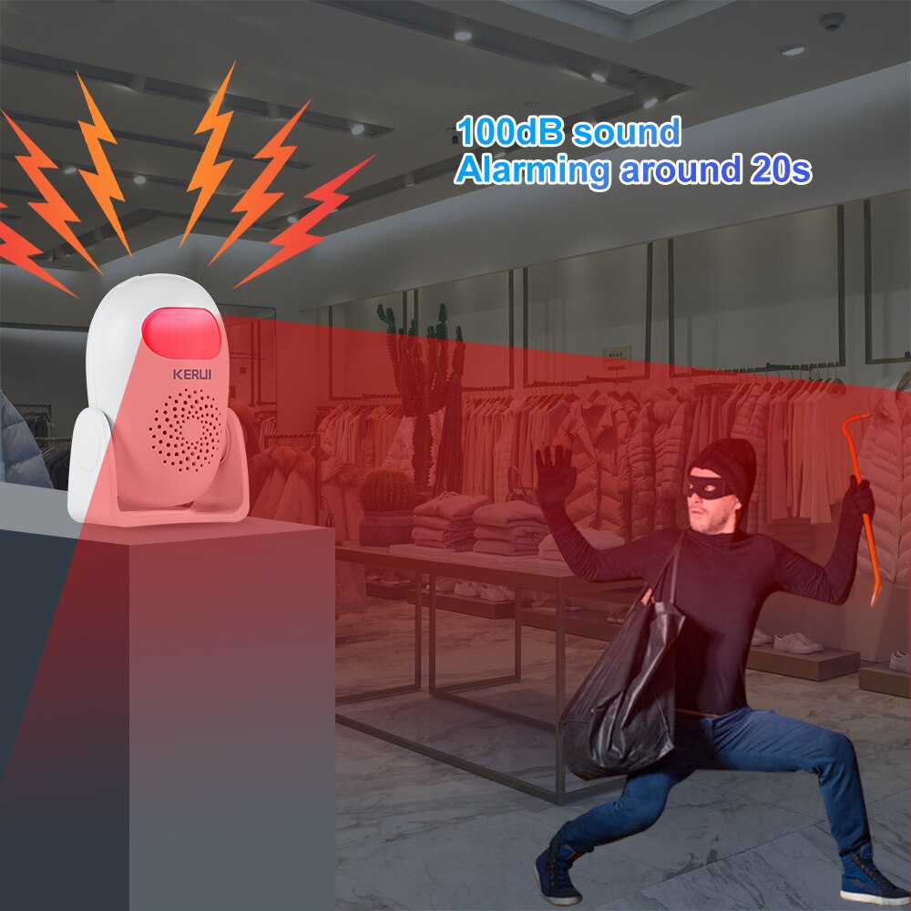 KERUI Alarm detektor gerakan p - Home Security Business ulasan dan harga