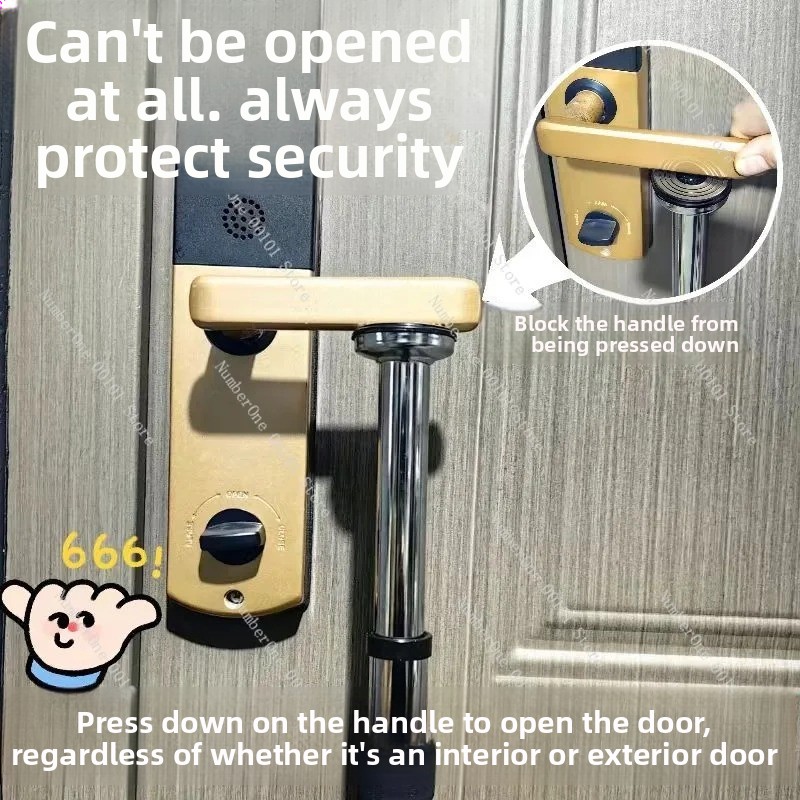 Penahan Pintu Portabel, Kunci  - Home Security Jammers ulasan dan harga
