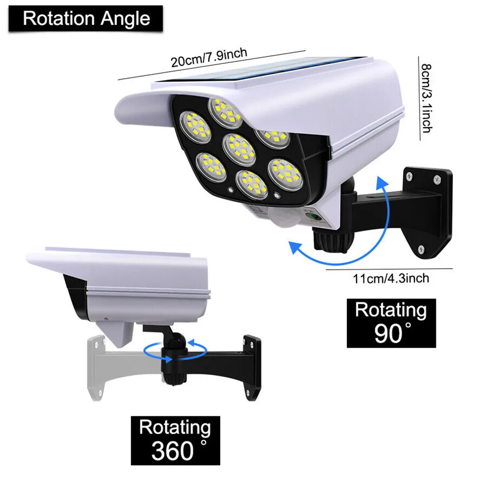 Lampu LED 77 nirkabel luar rua - Home Security Installation ulasan dan harga