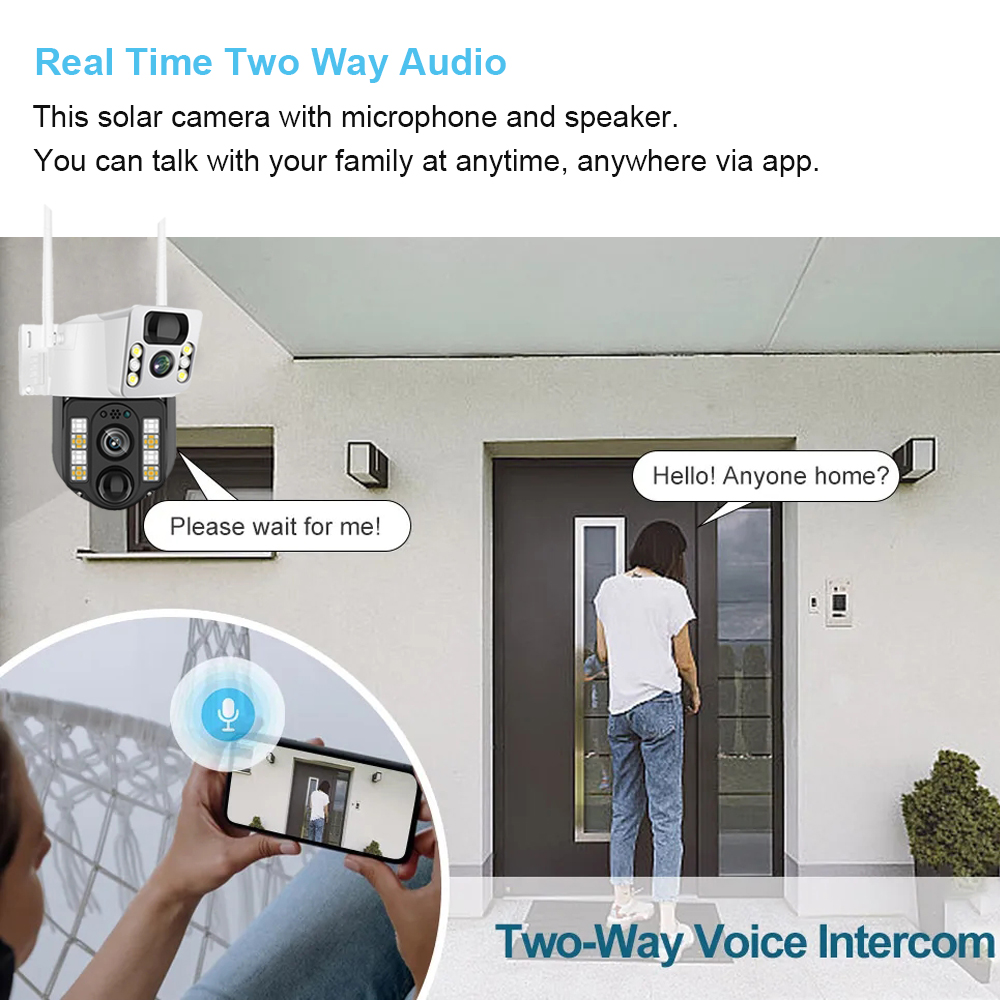 Kamera IP CCTV WiFi/4G, alat p - Home Security Installation ulasan dan harga