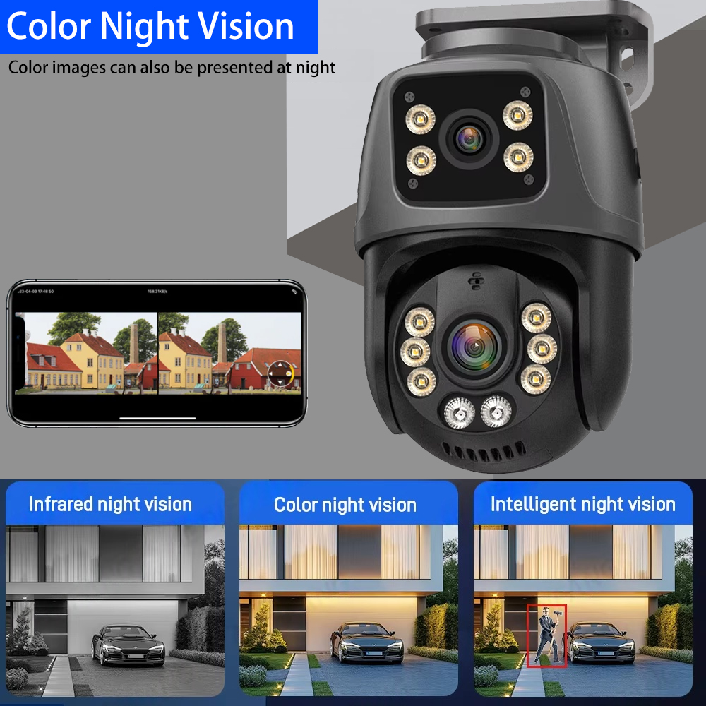 Sistem Kamera Keamanan IP ICSe - Home Security Systems With Cameras ulasan dan harga