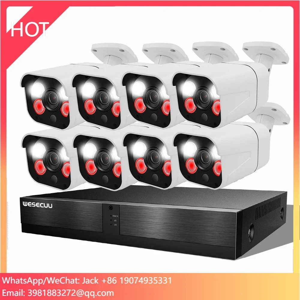 Produsen 5mp 4k 8mp 4 8 16 Cha - Home Security Systems With Cameras ulasan dan harga