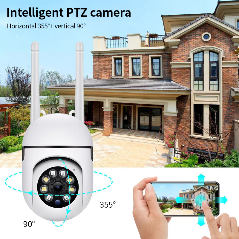 Kamera WiFi 3MP Kamera IP PTZ  - Home Security Ideas ulasan dan harga