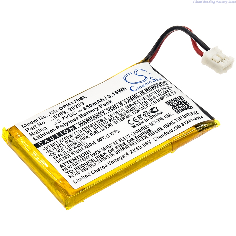 Cameron Sino 3.7V 850mAh Bater - Home Security Battery Replacement ulasan dan harga
