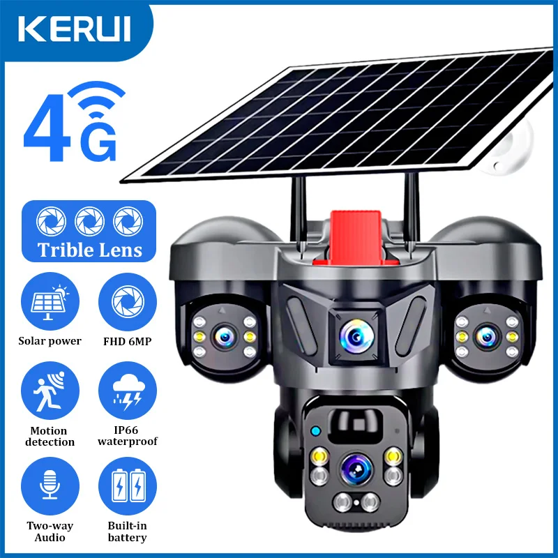 KERUI Keamanan Rumah CCTV Vide - Home Security Outdoor Cameras ulasan dan harga