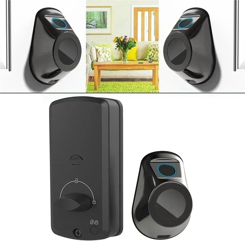 Kunci Pintu Sidik Jari B03B De - Home Security Options ulasan dan harga