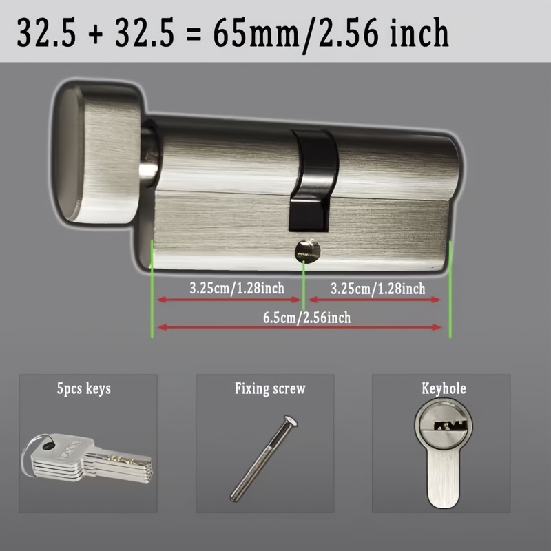 1 Buah Silinder Kunci Anti Mal - Home Security Installation ulasan dan harga